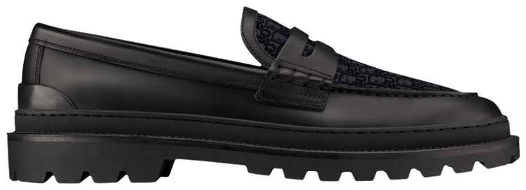 

Кроссовки Dior Explorer Loafer 'Dior Oblique - Black', черный
