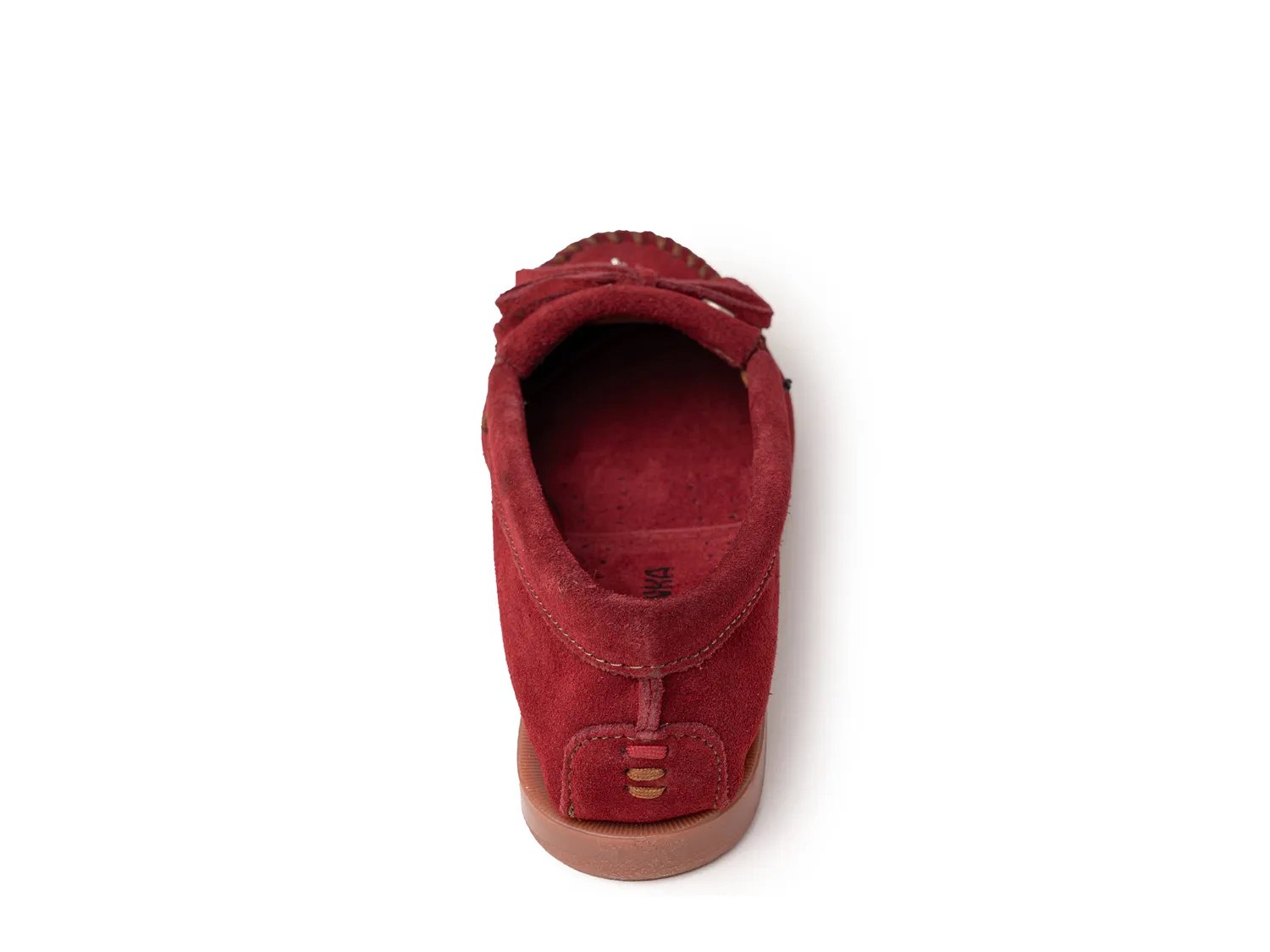 Тапочки Minnetonka Nizhoni Moc Slipper - Women's, красный — фото 3