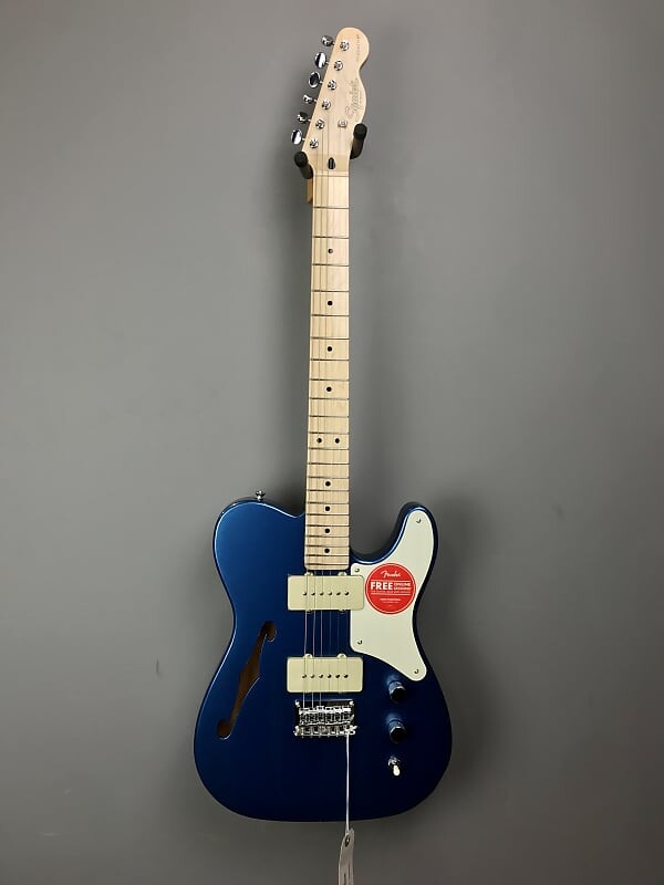 

Электрогитара Squier Paranormal Cabronita Telecaster Thinline 2021 - Present Lake Placid Blue