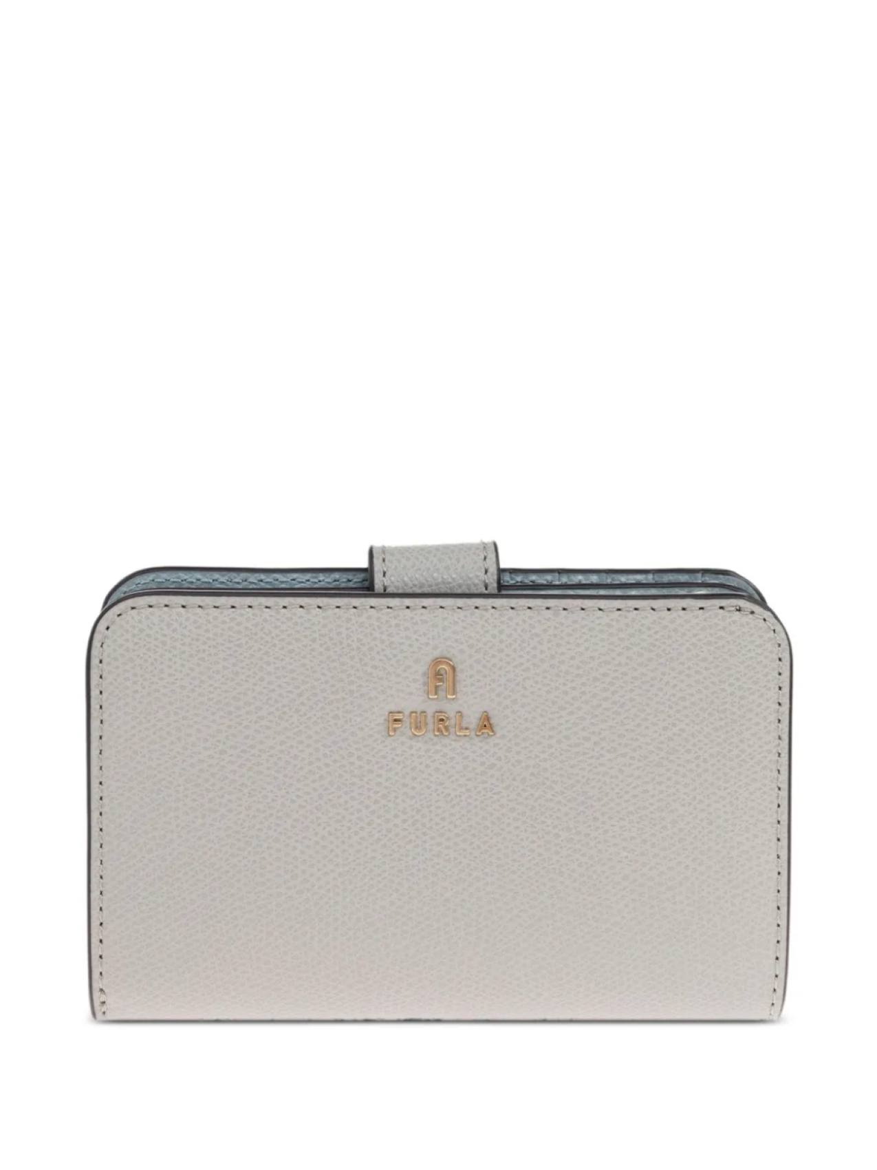 

Кожаный складной кошелек Furla, синий
