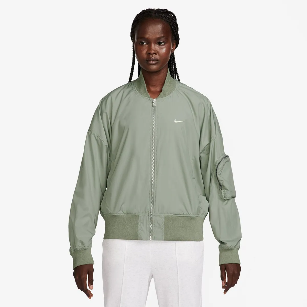 

Женская куртка Nike Sportswear Essential, зеленый