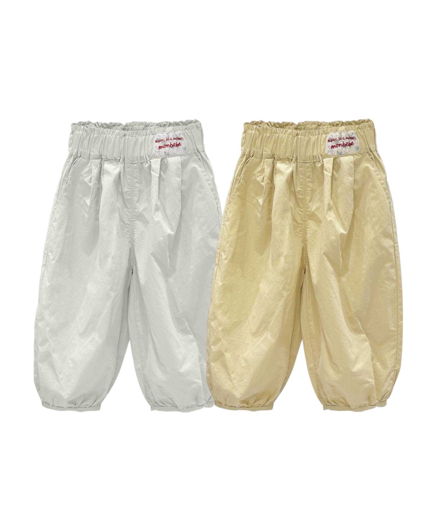 Пушистые штаны-шарики Aimoha Kids, Light beige — фото 2