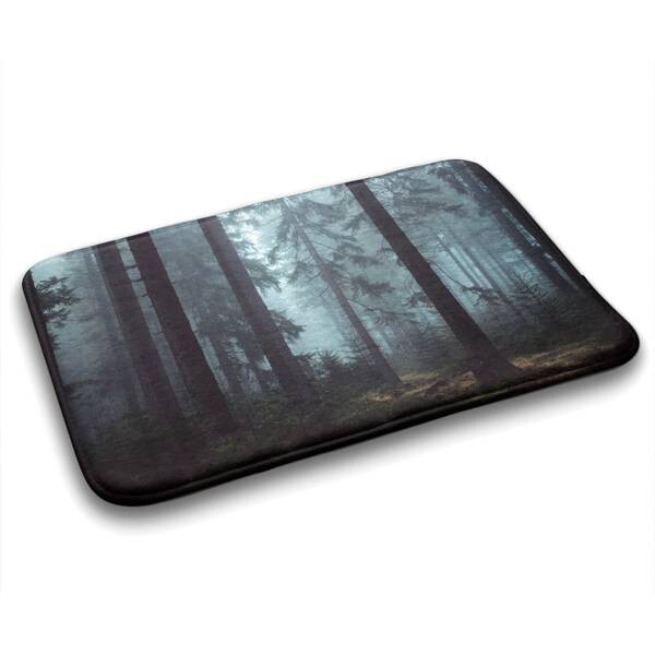 

Коврик для ванной Tulup Wald-Nebel, 75x1x75 см, черный