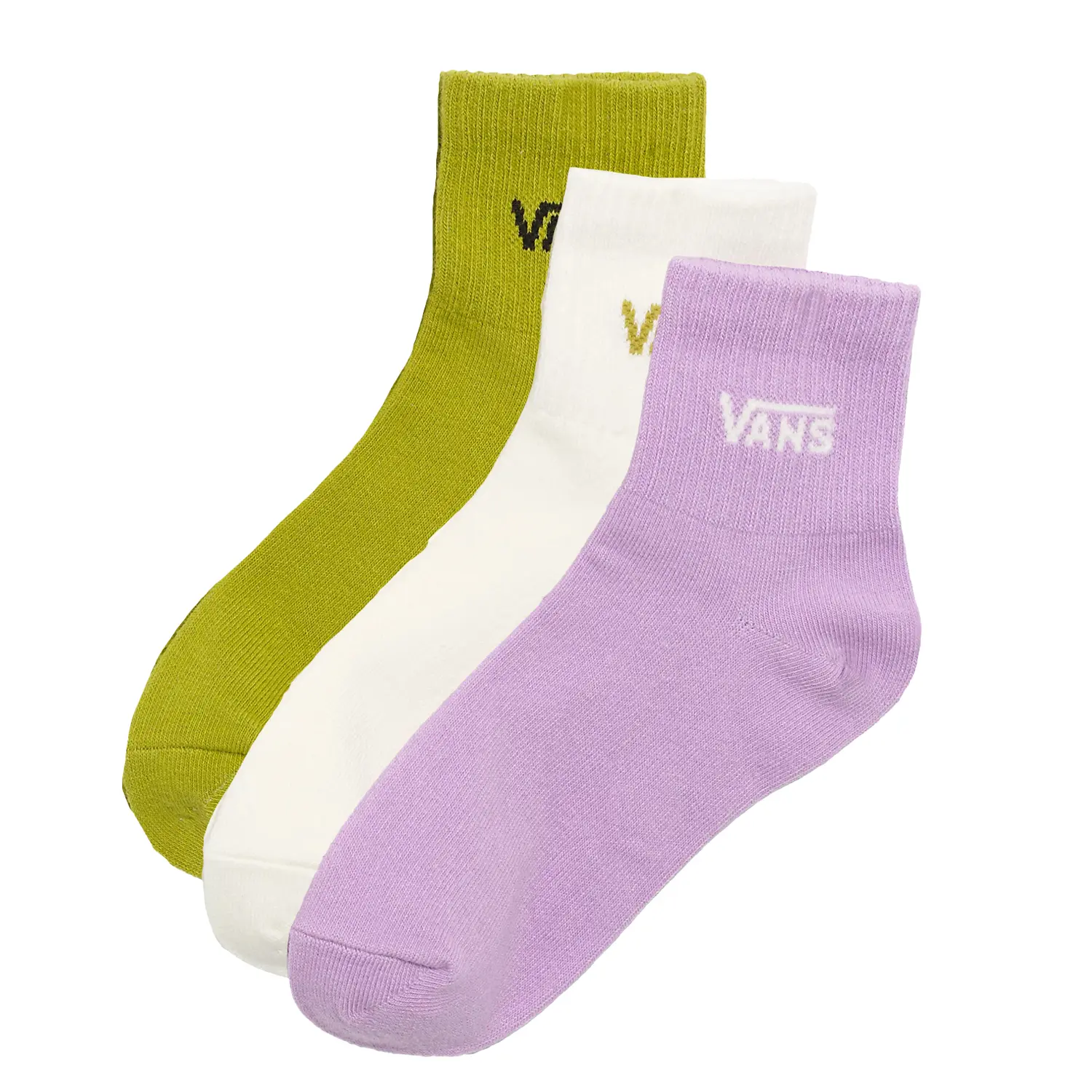 

Детские носки Vans, цвет 3 pairs (Feather Pea color)