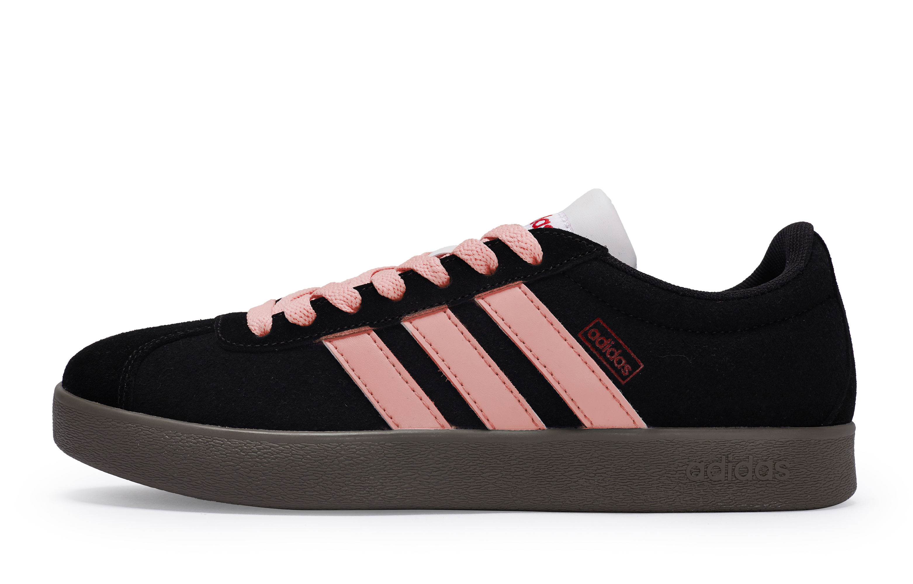 

Кроссовки adidas neo Skateboarding Shoes Unisex Low-top Pink, черный