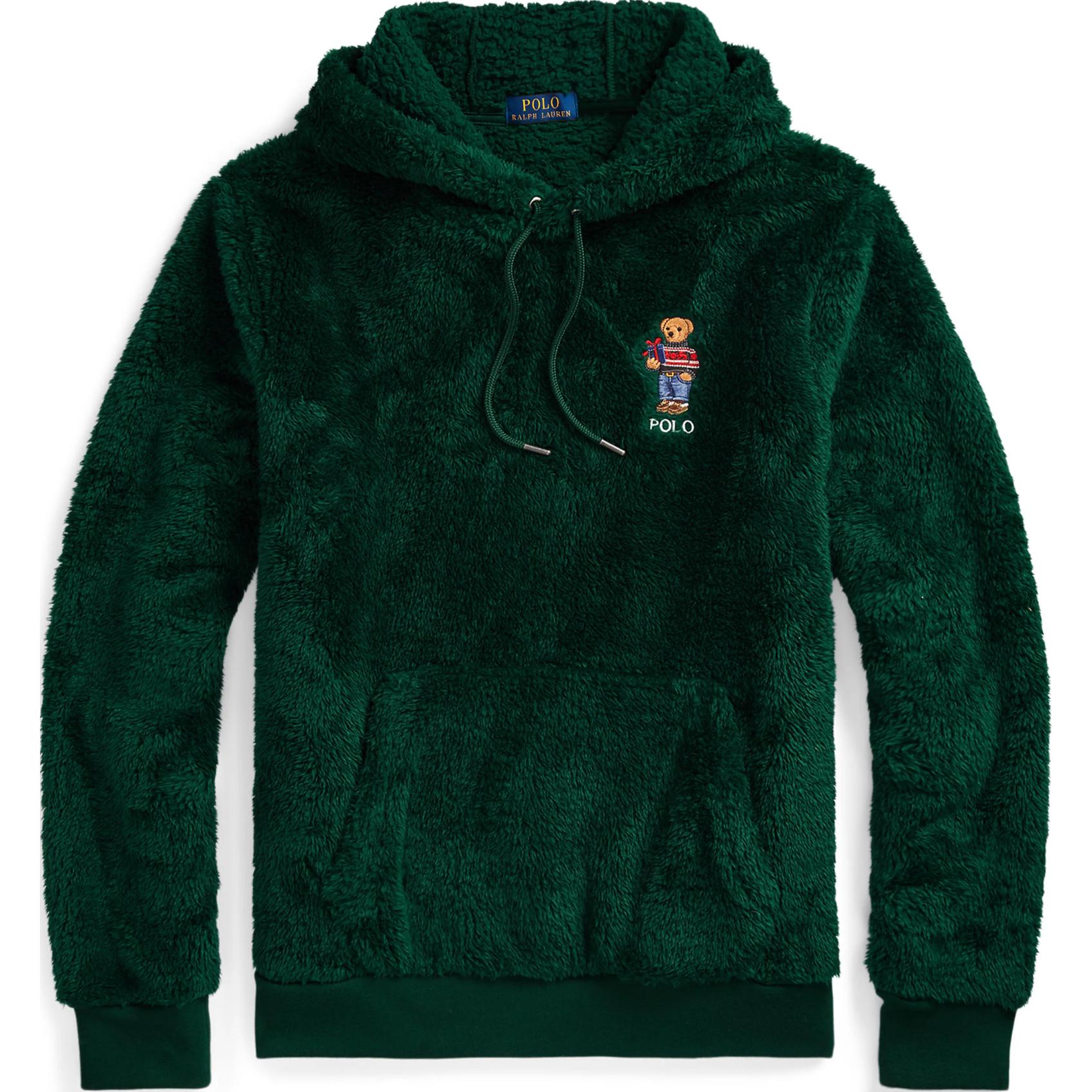 Polo Ralph Lauren Мужская толстовка зеленого цвета — фото 3