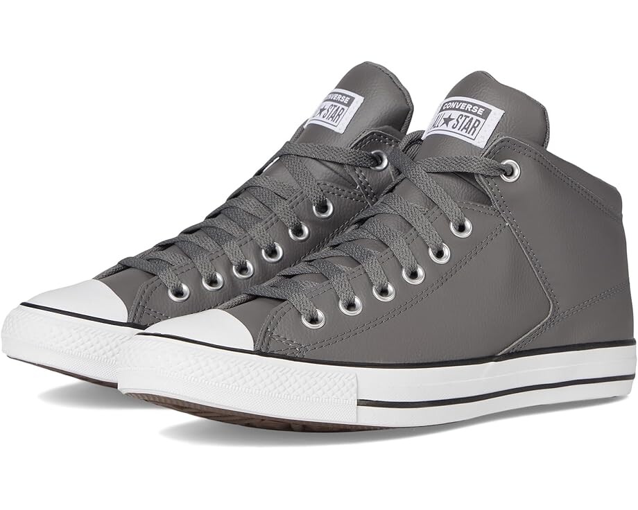 

Кроссовки Unisex Converse Chuck Taylor All Star High Street Faux-Leather, цвет Sharkskin/Sharkskin/White