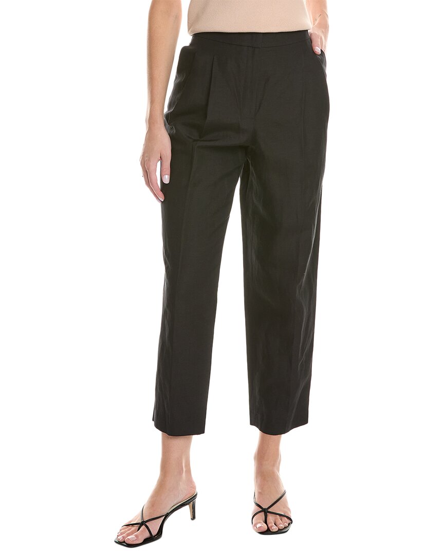 

Lafayette 148 New York Франклин Штаны из смеси шелка и льна, черный