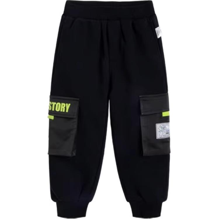 

Детские повседневные брюки для возраста 3-7 лет Disney, черный