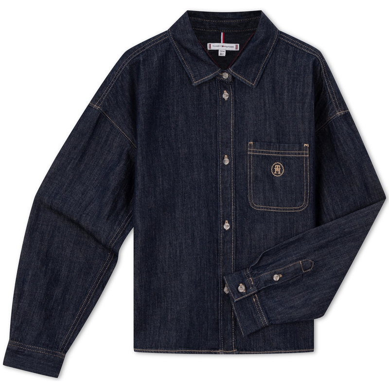 

Tommy Hilfiger Рубашка Women's Dark Denim Blue