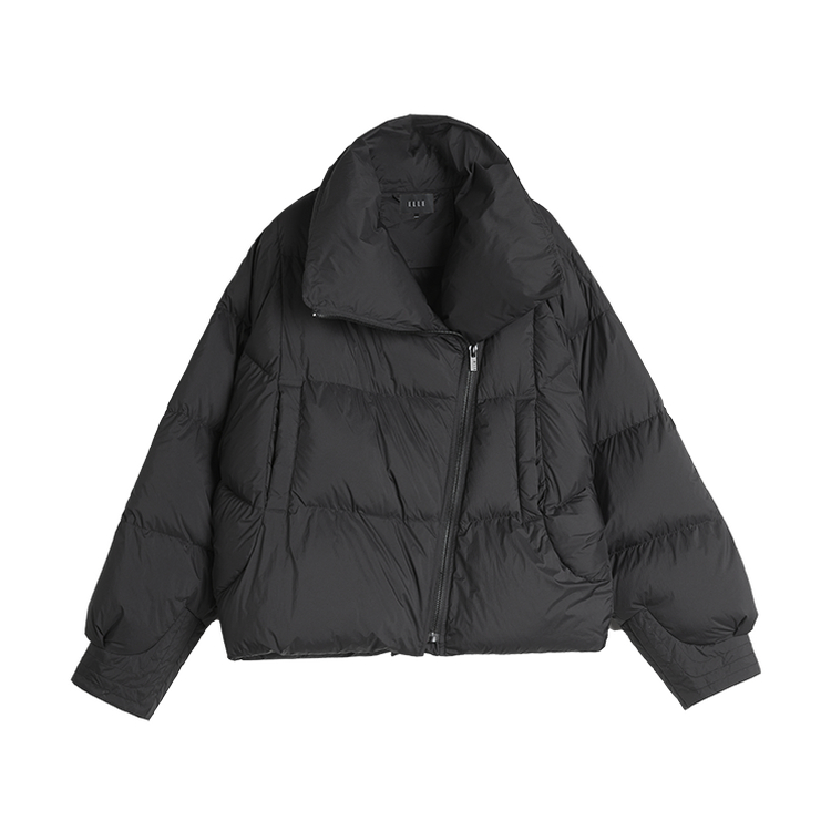 

Пуховик Women's Lapel Thickened Others ELLE, черный