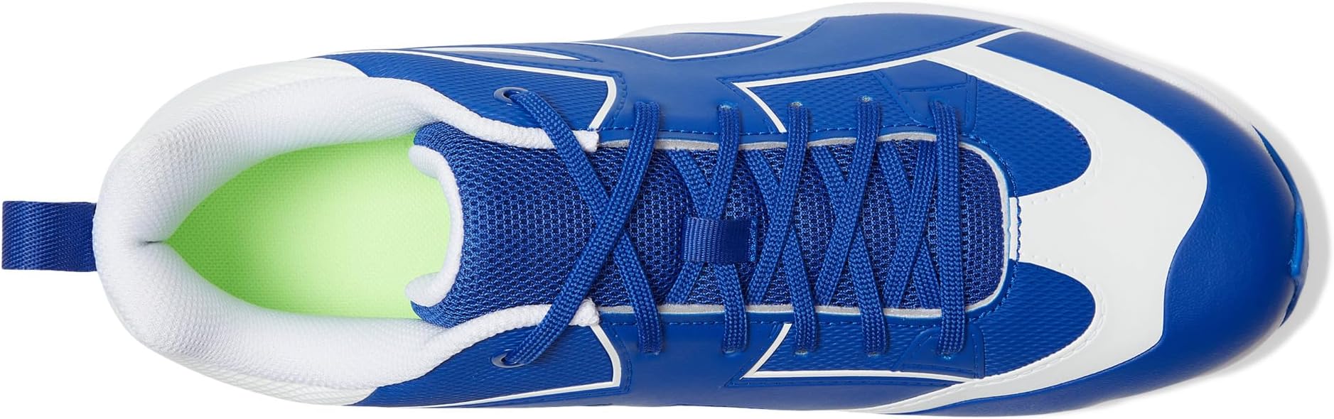 Кроссовки Under Armour Men's Leadoff Icon Low RM Baseball Cleats, Royal/White/Royal — фото 2