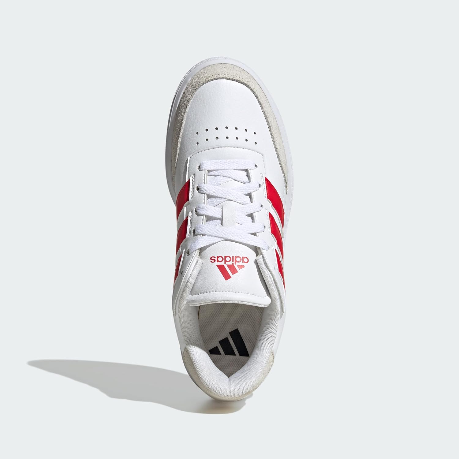 Мужские кроссовки Adidas Courtblock, белый/слоновая кость — фото 3