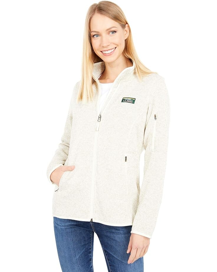 

Куртка L.L.Bean Sweater Fleece Full Zip, цвет Sailcloth