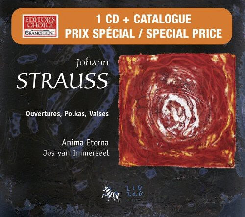 

CD диск Strauss / Van Immerseel / Anima Eterna: Overtures / Polkas / Valses