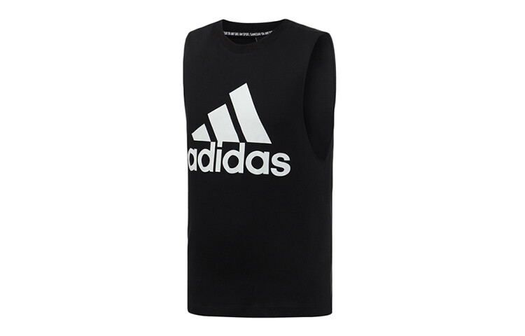 

Баскетбольная майка мужская черная Adidas, черный
