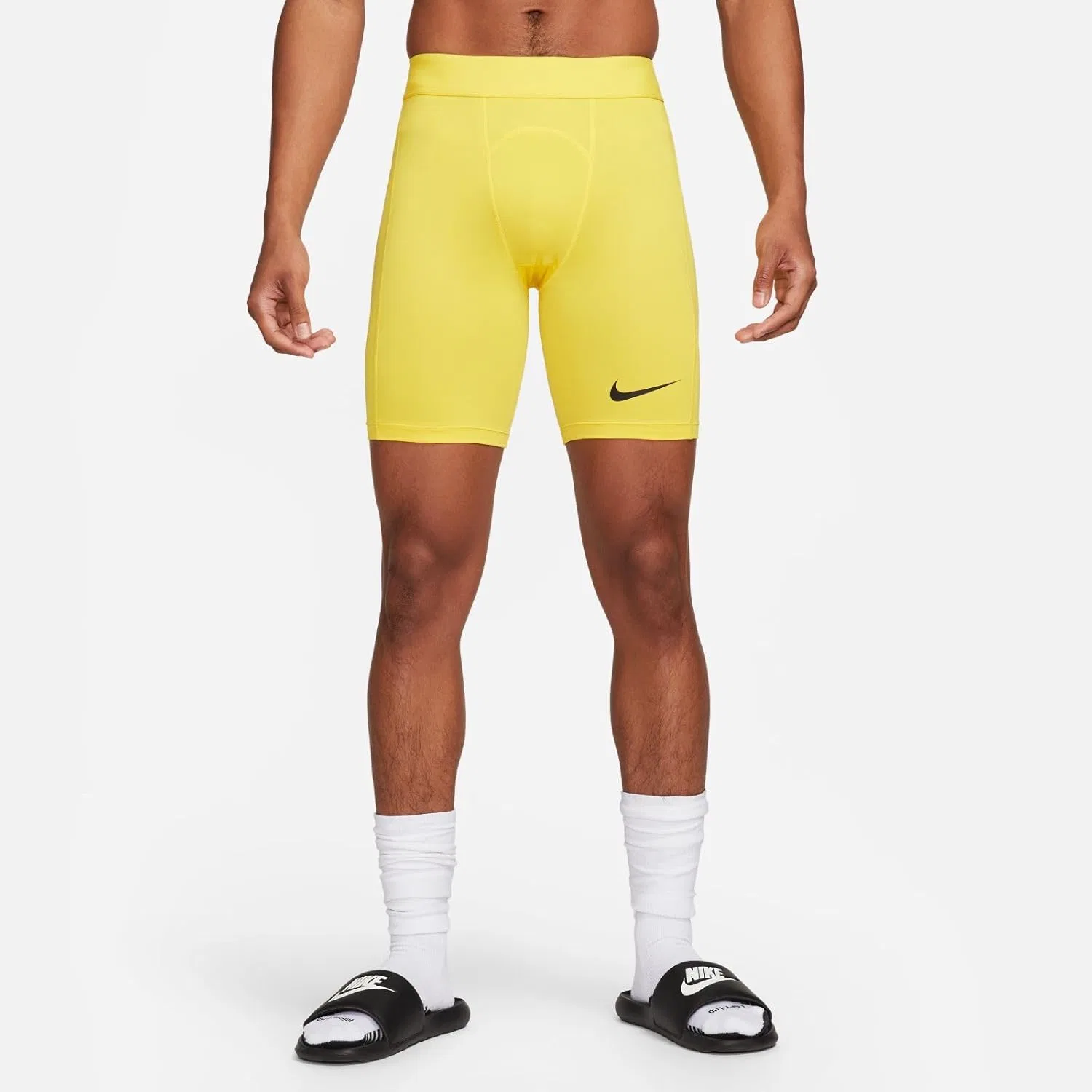 Шорты для тренировок Nike, Tour Yellow/Black — фото 2