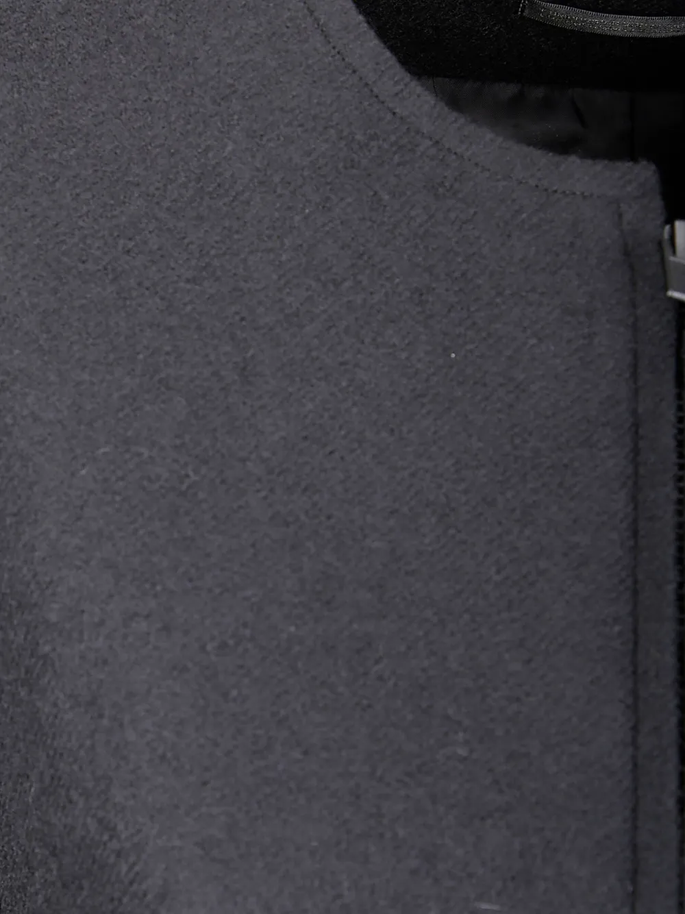 Шерстяная куртка на молнии Yohji Yamamoto, черный — фото 3