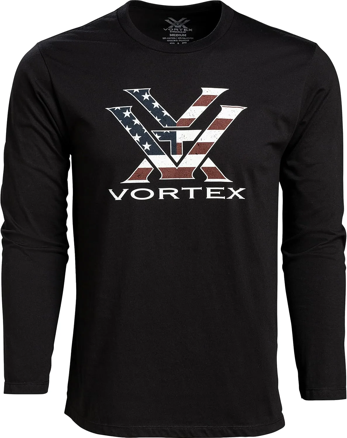 

Vortex мужская футболка с длинным рукавом Stars & Stripes