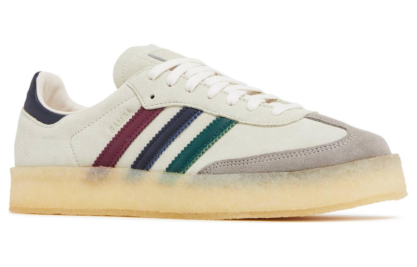 Мужские кроссовки для скейтбординга adidas originals Samba Series, White/Gray — фото 3