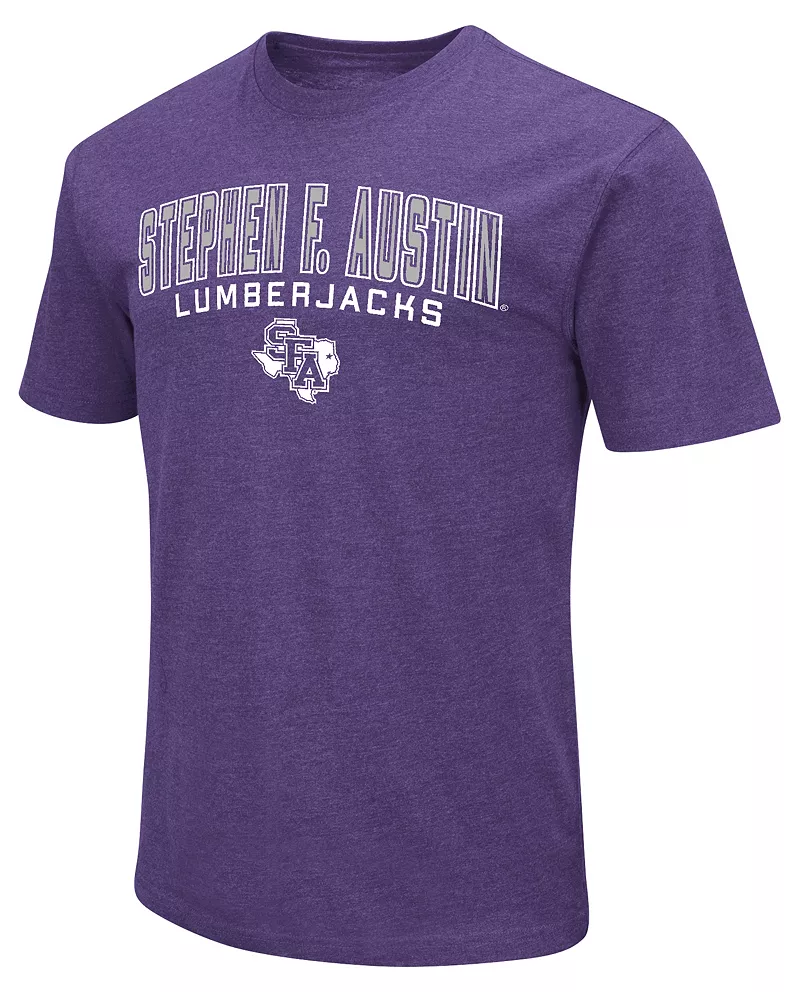 

Мужская фиолетовая футболка Colosseum Stephen F. Austin Lumberjacks