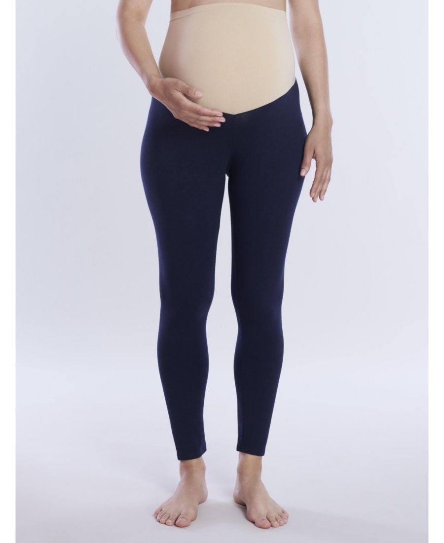 

Женские эластичные леггинсы Essential Stretch Secret Fit Over the Belly для беременных - Motherhood Maternity Motherhood Maternity, Navy