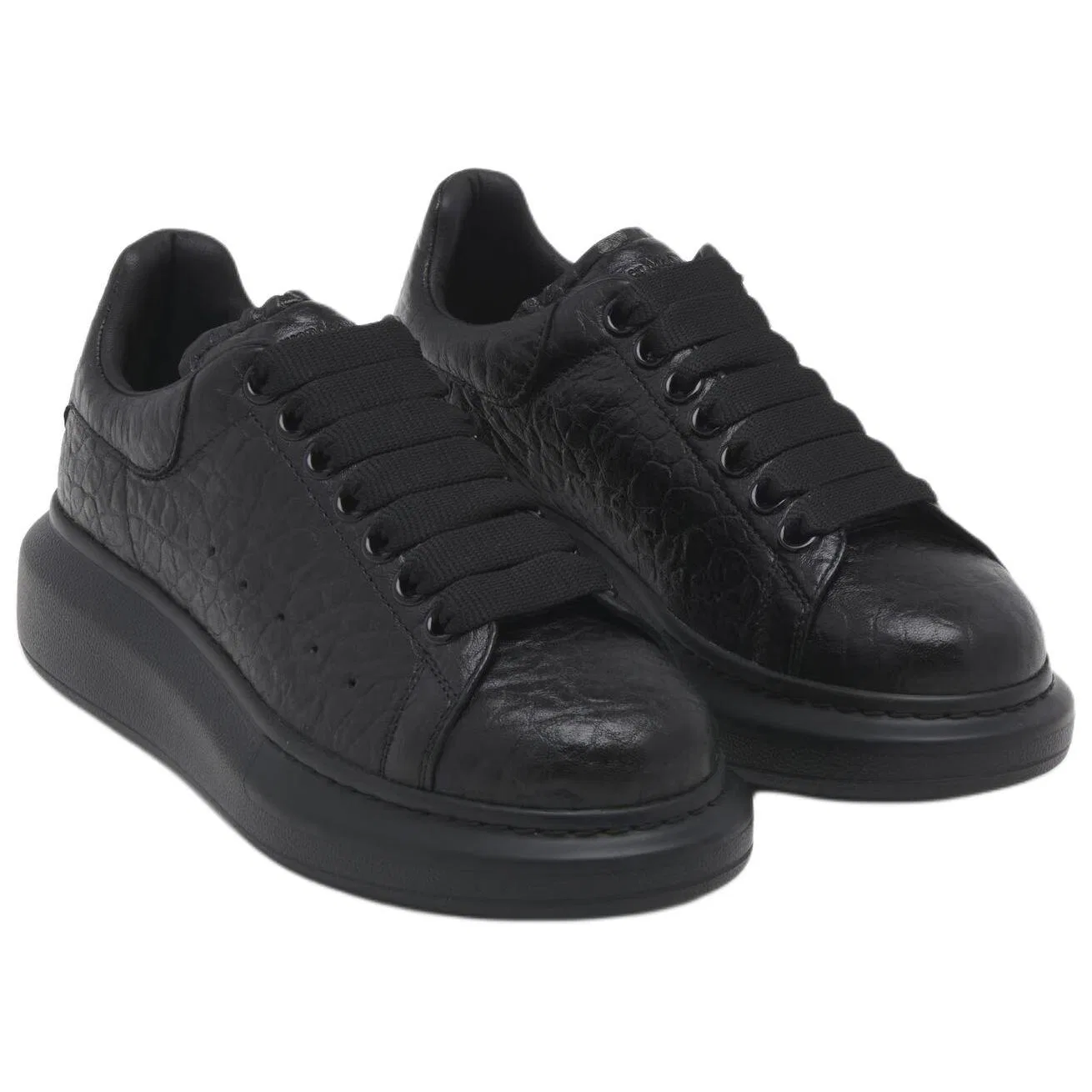 Кроссовки с круглым носом Alexander McQueen Original Shoe Box Not Included — фото 3