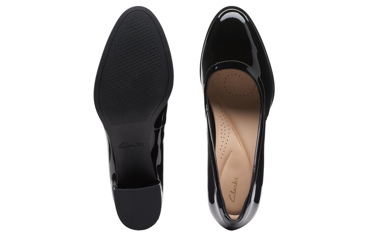 Туфли на высоком каблуке Frewa Series женские черные Clarks — фото 3