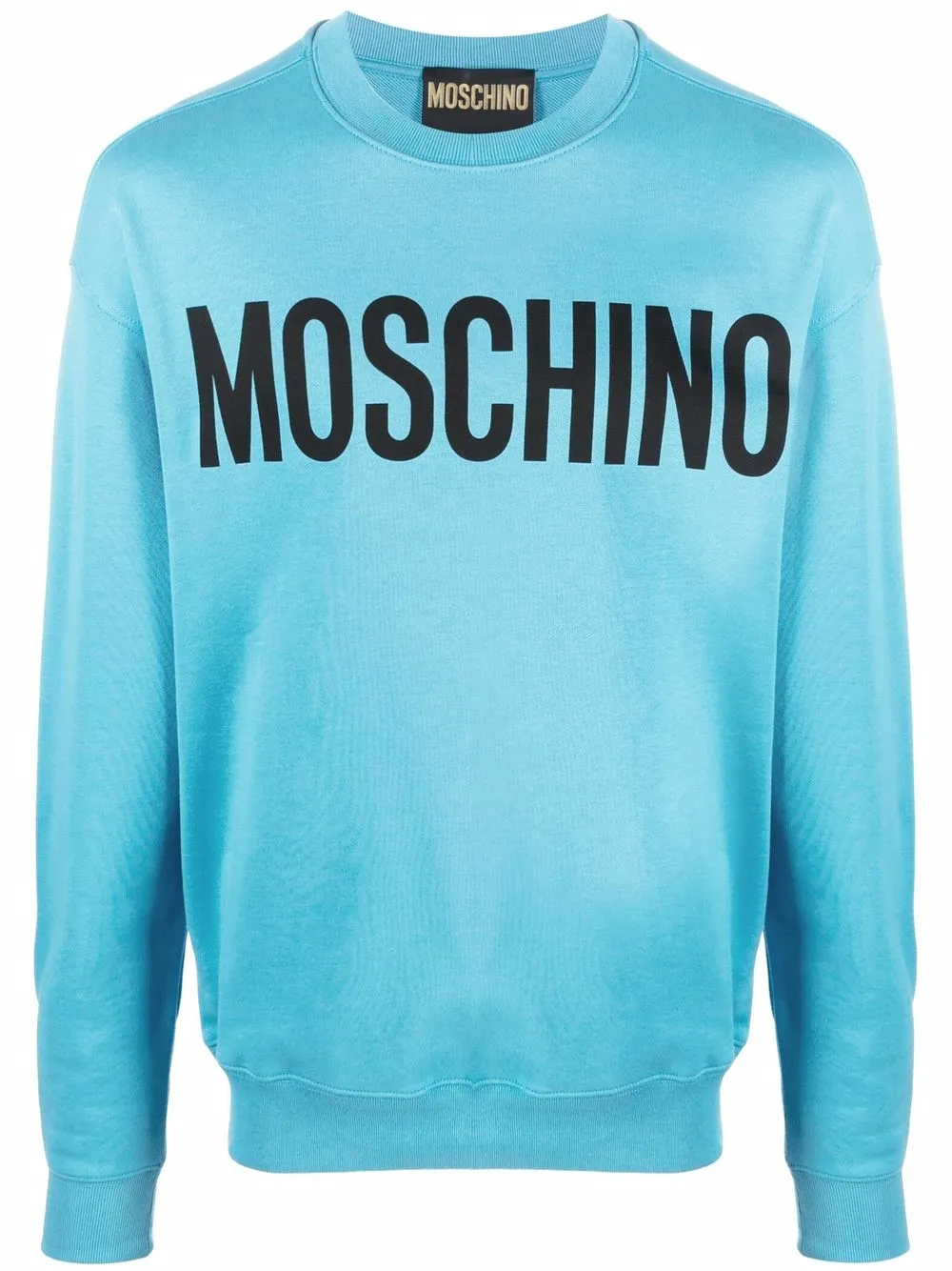 

Толстовка с логотипом Moschino, синий