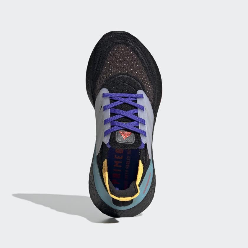 Кроссовки для бега Adidas Ultraboost 21 для детей и взрослых, белый/черный — фото 2