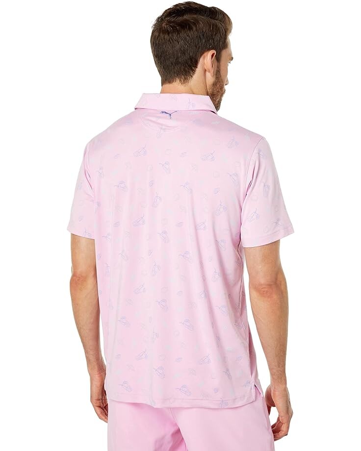 

Поло Puma Arnold Palmer Cloudspun Contender Polo, цвет Pale Pink/Lavender Pop