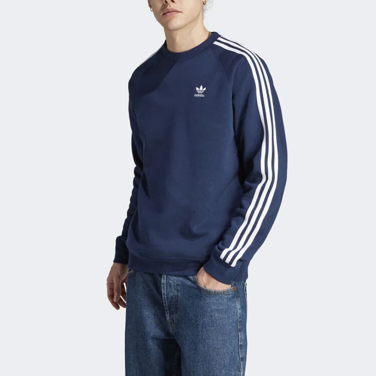 Толстовка мужская ADICOLOR CLASSICS 3-STRIPES Midnight Indigo Adidas Originals, индиго — фото 2