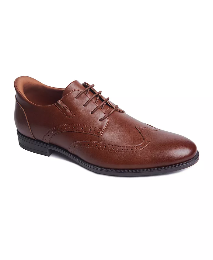 

Howard Street технология Hands-Free Slip On оксфорды Wingtip Marc Joseph New York, коричневый