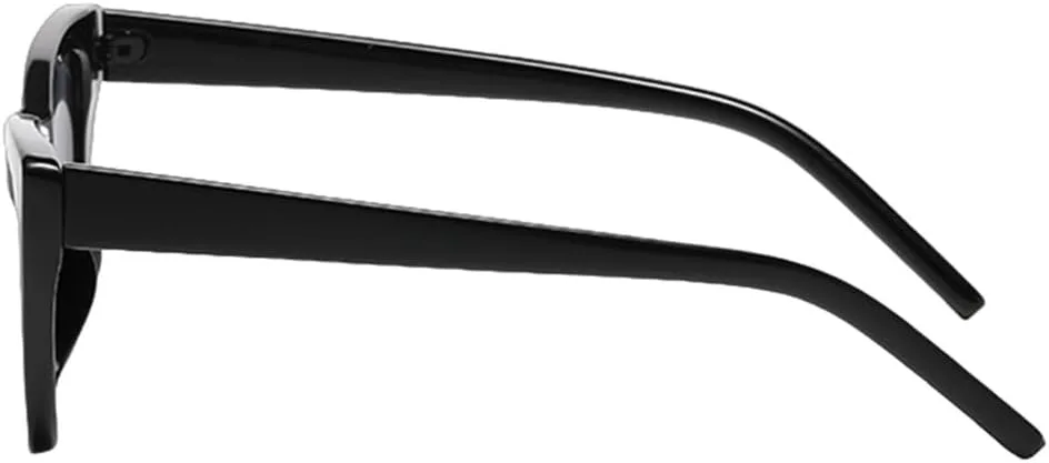 

Женские солнцезащитные очки «кошачий глаз», модные солнцезащитные очки минималистичного дизайна, желейного цвета, защита от УФ-излучения UV400 TYUVIVO, White Yellow