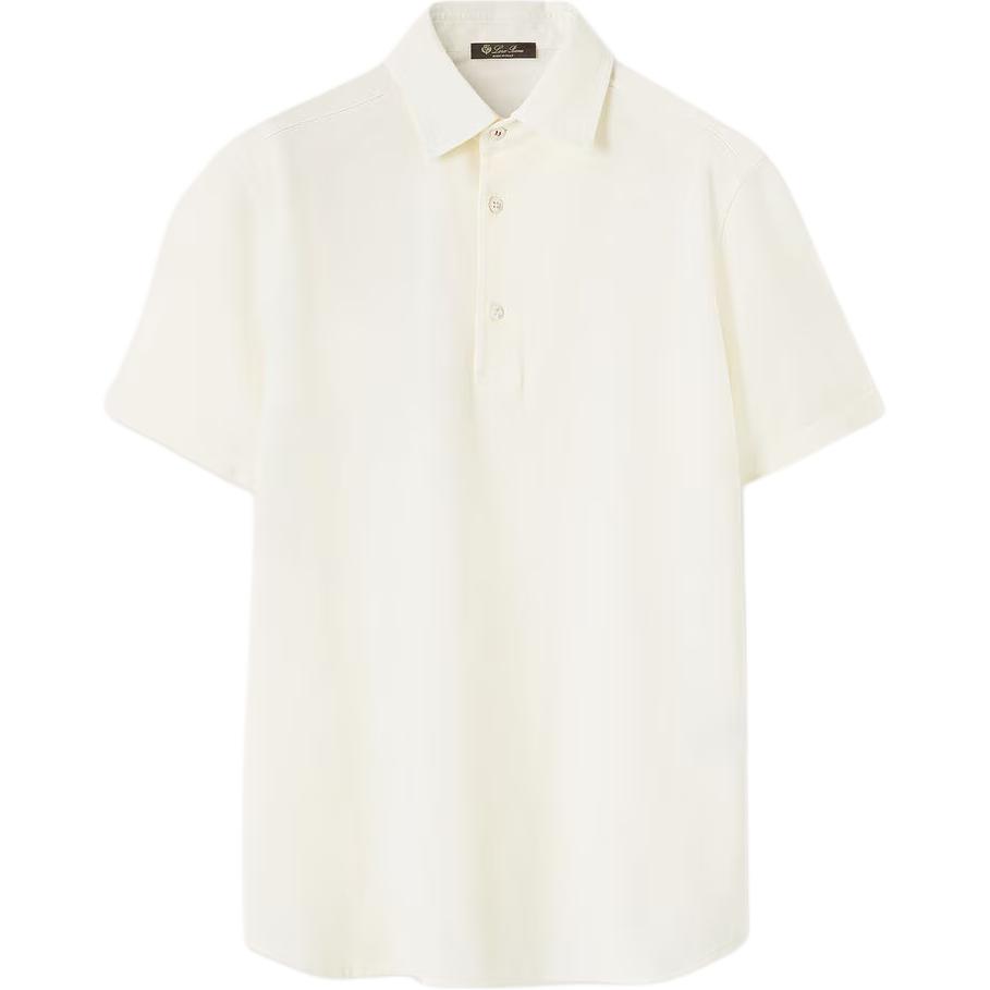 

Loro Piana SS26 Polo Shirt Regular Fit мужская бежевая