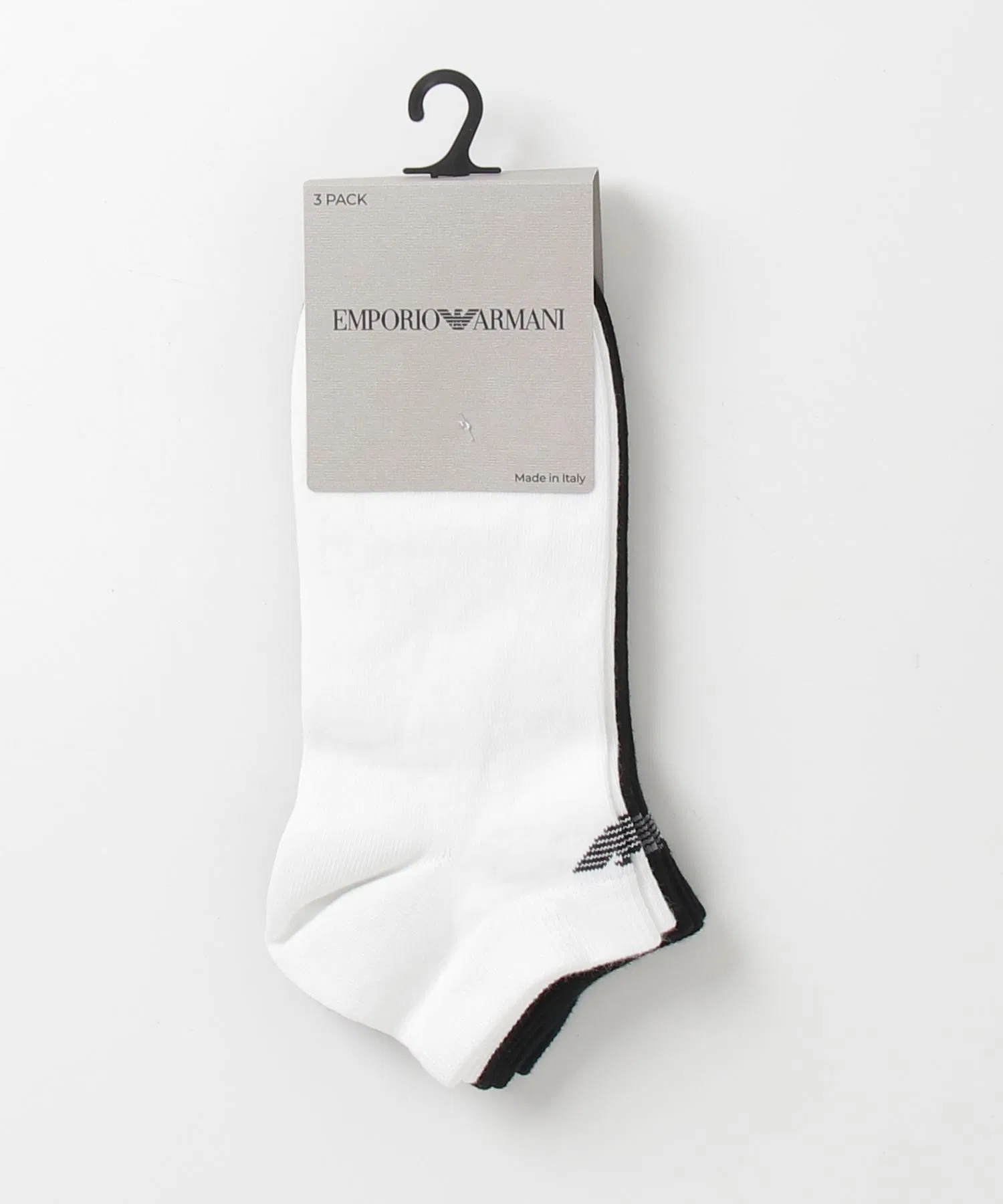 [Emporio Armani] Повседневные короткие носки, комплект из 3 пар - Eagle — фото 3