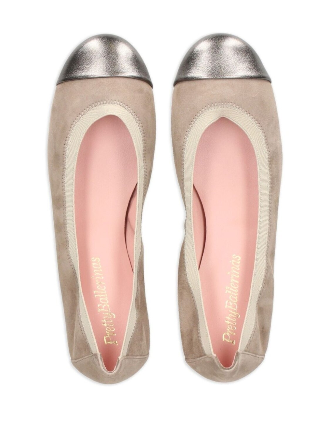 Балетки Ширли Pretty Ballerinas, нейтральный цвет — фото 4