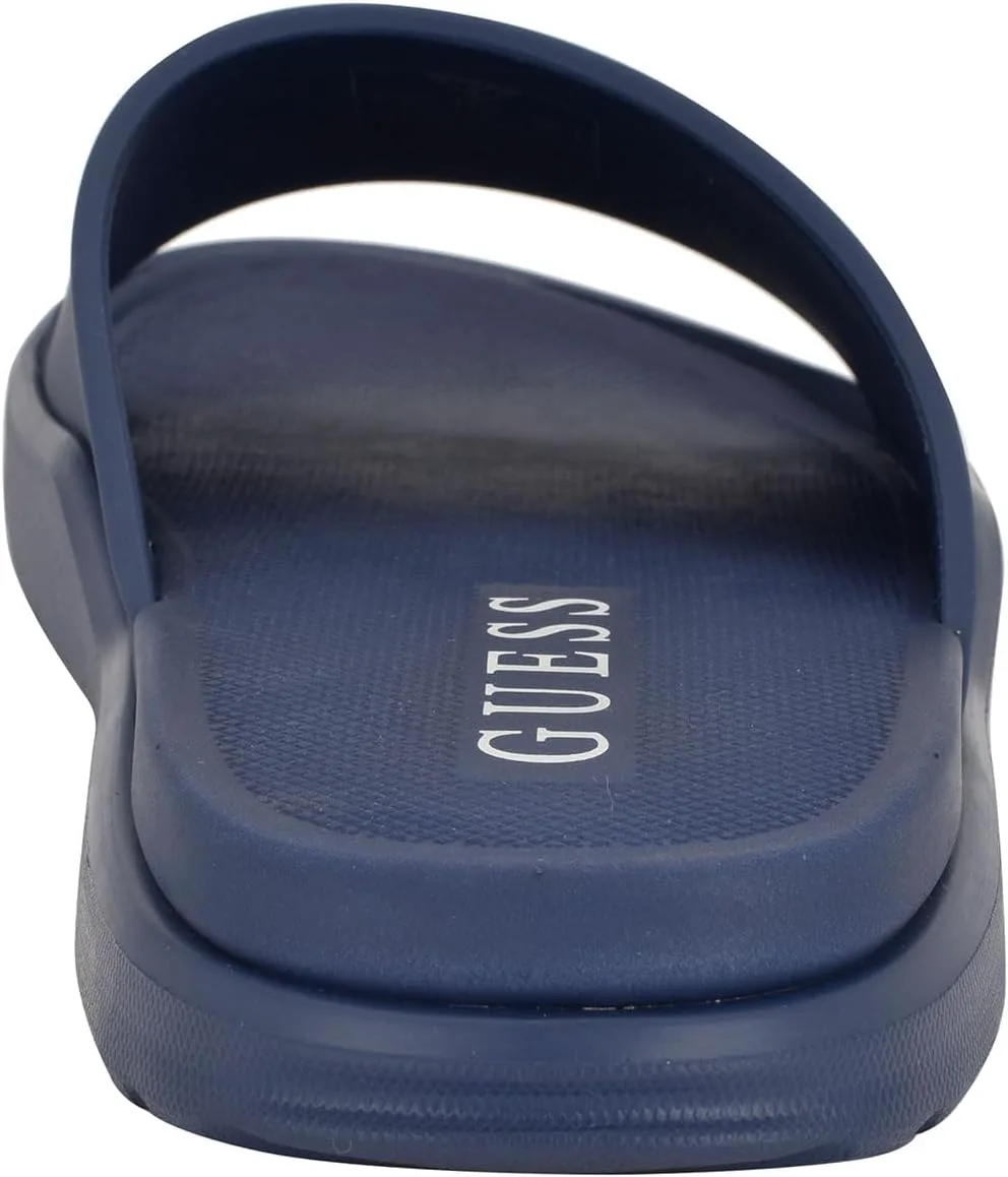 Шлепанцы GUESS mens Marith, синий — фото 3