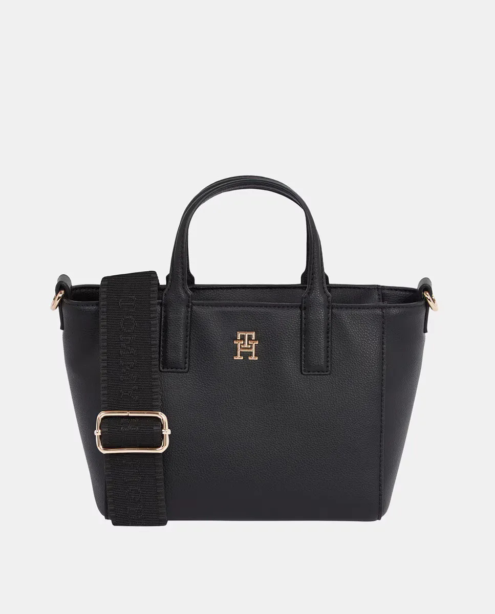 

Женская мини-сумка черного цвета Tommy Hilfiger, чёрный, Черный, Женская мини-сумка черного цвета Tommy Hilfiger, чёрный