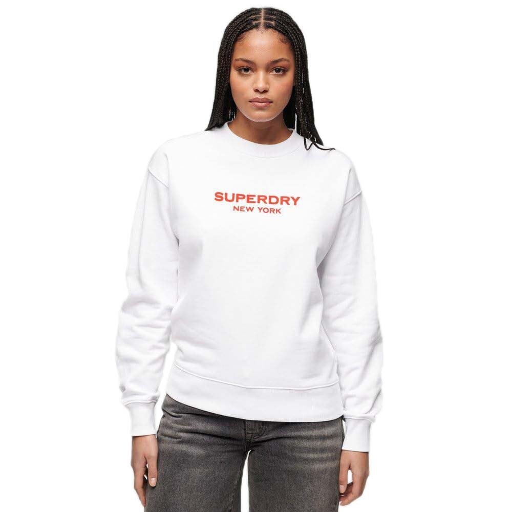 

Толстовка Superdry Sport Luxe Loose, белый