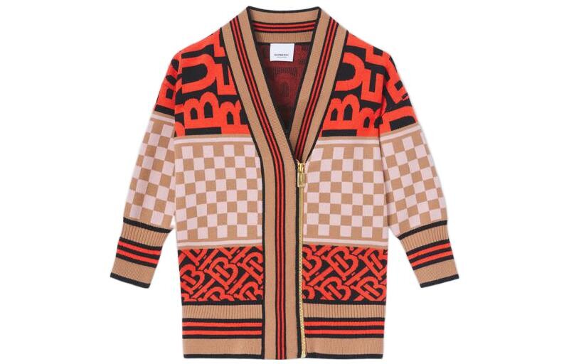 

Детский свитер Burberry, красный