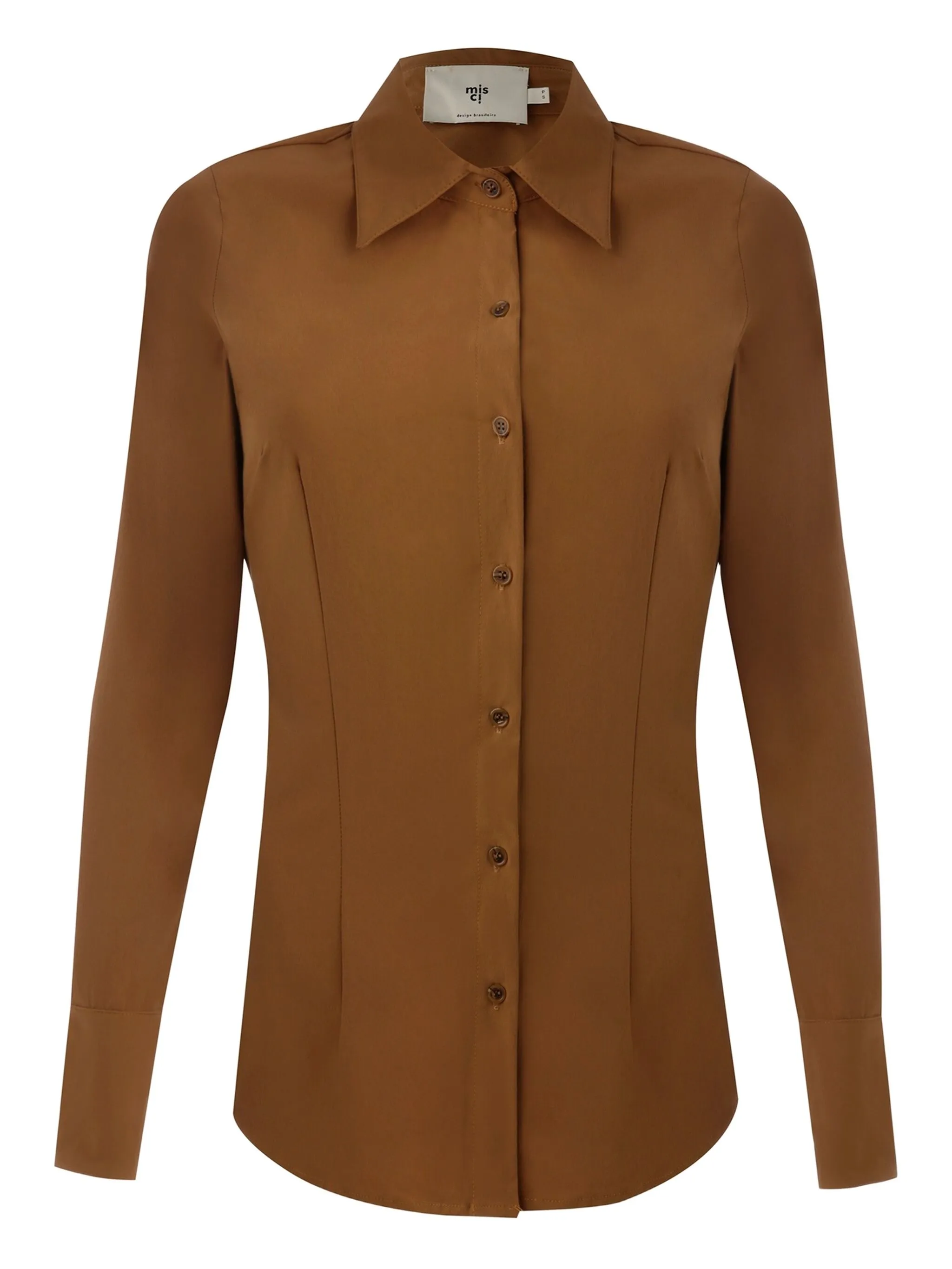 

Рубашка Karen Misci, коричневый