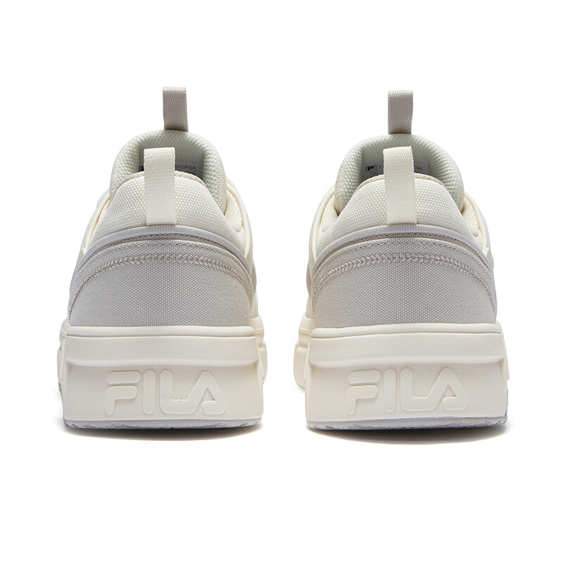 Кроссовки FILA FUSION BANK DX Skateboarding Shoes Men Low-top Snow White/Antarctic Gray, серый — фото 3