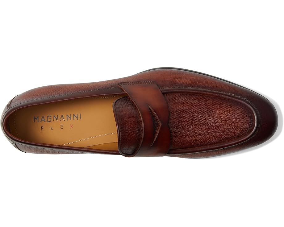Мужские лоферы Magnanni Dumas, Cognac — фото 2