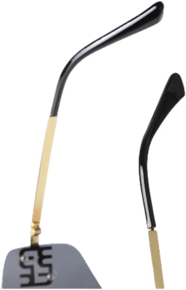 

Женские солнцезащитные очки прямоугольной формы с изогнутой оправой, модные градиентные солнцезащитные очки, стильные очки с защитой от УФ-излучения UV400 WNCKSQ, C5