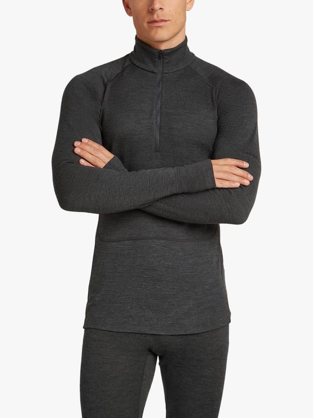 

Мужское термобелье с длинным рукавом Merino 260 ZoneKnit полу-зип Icebreaker, Grey