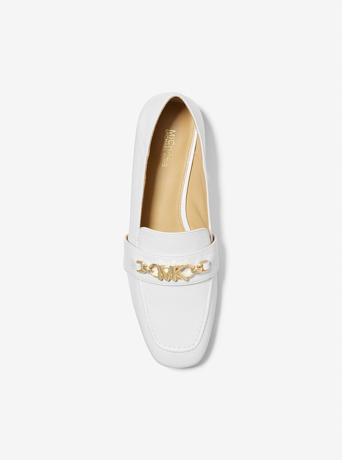 Мюли Michael Kors Tiffanie женские 10 Optic White кожаные — фото 3