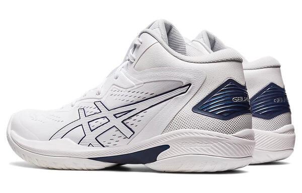 Кроссовки гелевые обручи v15 Asics, белый — фото 4