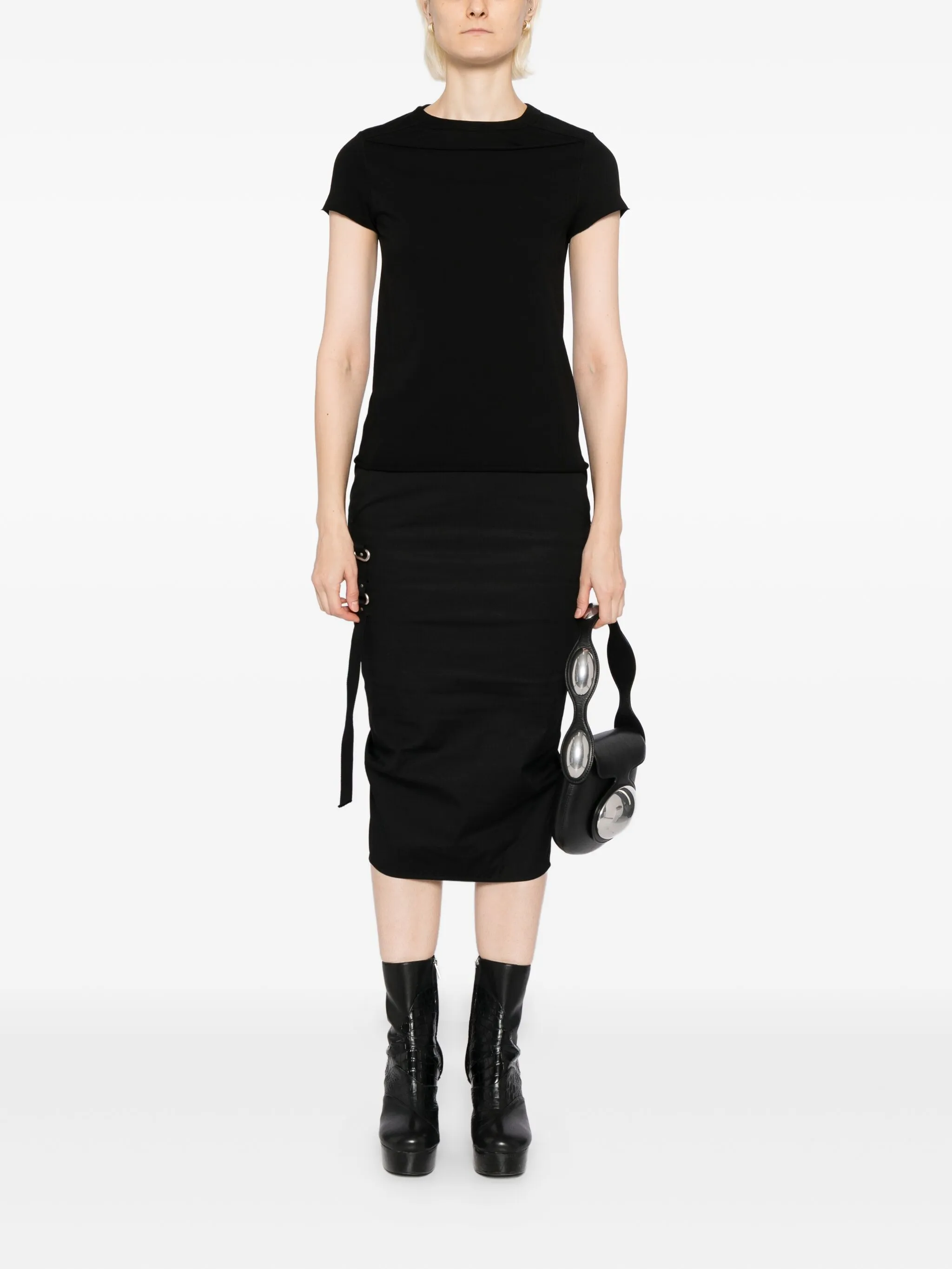 Базовая футболка Rick Owens, черный — фото 2