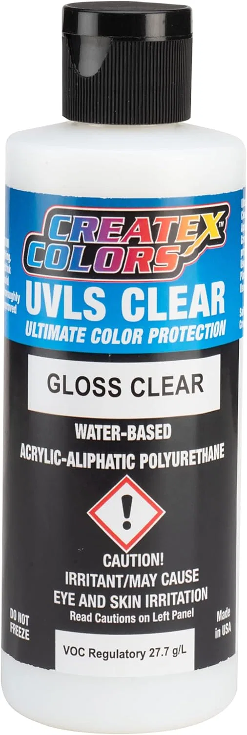 Глянцевый прозрачный лак «4050 UVLS Gloss Clear» 120 мл от Createx Createx